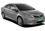 Europcar car rental Toyota Avensis