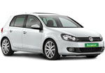 Europcar rental car VW Golf