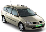 Europcar rental car Renault Megane estate