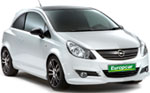 Europcar rental car Opel Corsa