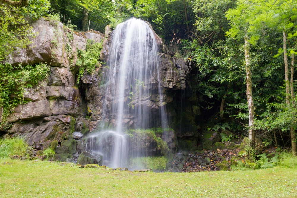 Waterfall Kilfane Glen County Kilkennyireland