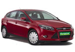 Europcar rental car Ford Focus