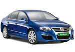 Europcar rental car VW Passat